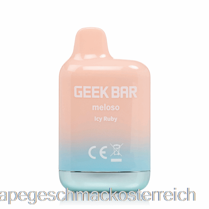 Geek Bar Meloso Mini 1500 Einweg-Eis-Rubin-Vape-Geschmack